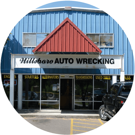 New and used quality auto parts at Hillsboro Auto Wrecking